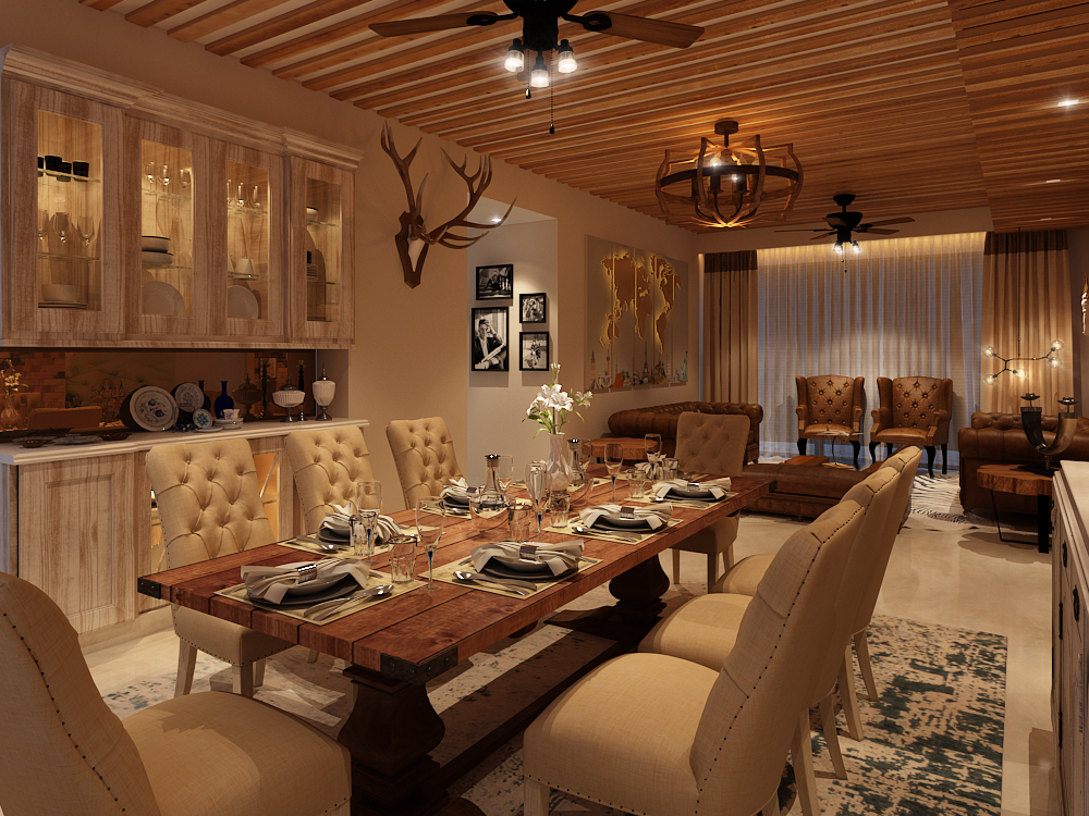 Rustic Dining
Room