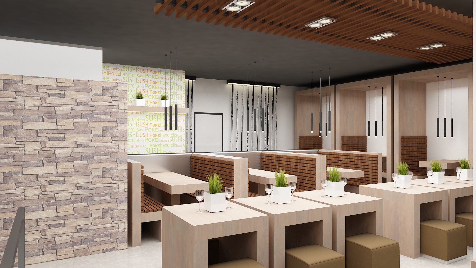 Contemporary Sushi
Restaurant